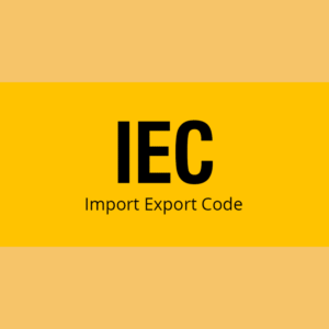 Import Export Code (IEC) Registration
